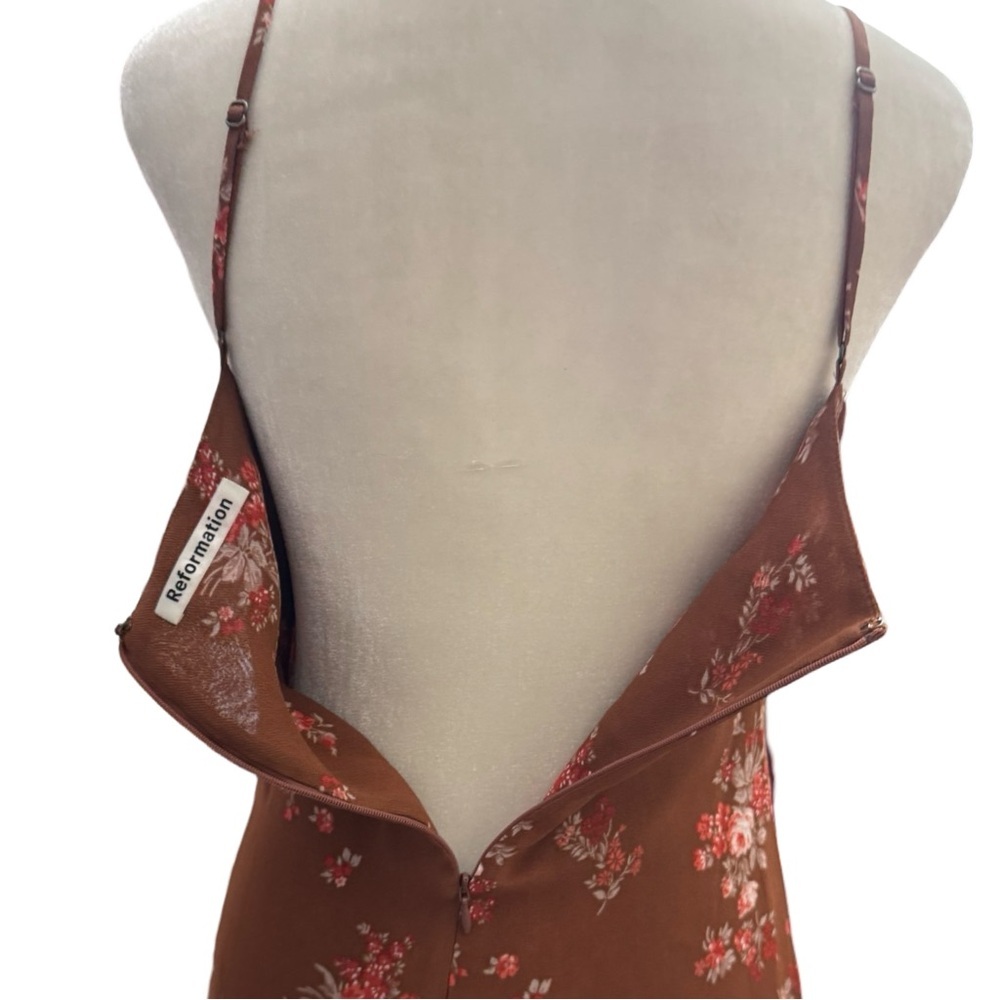Reformation Arie Midi Dress Nona Floral Print - Picture 9 of 12
